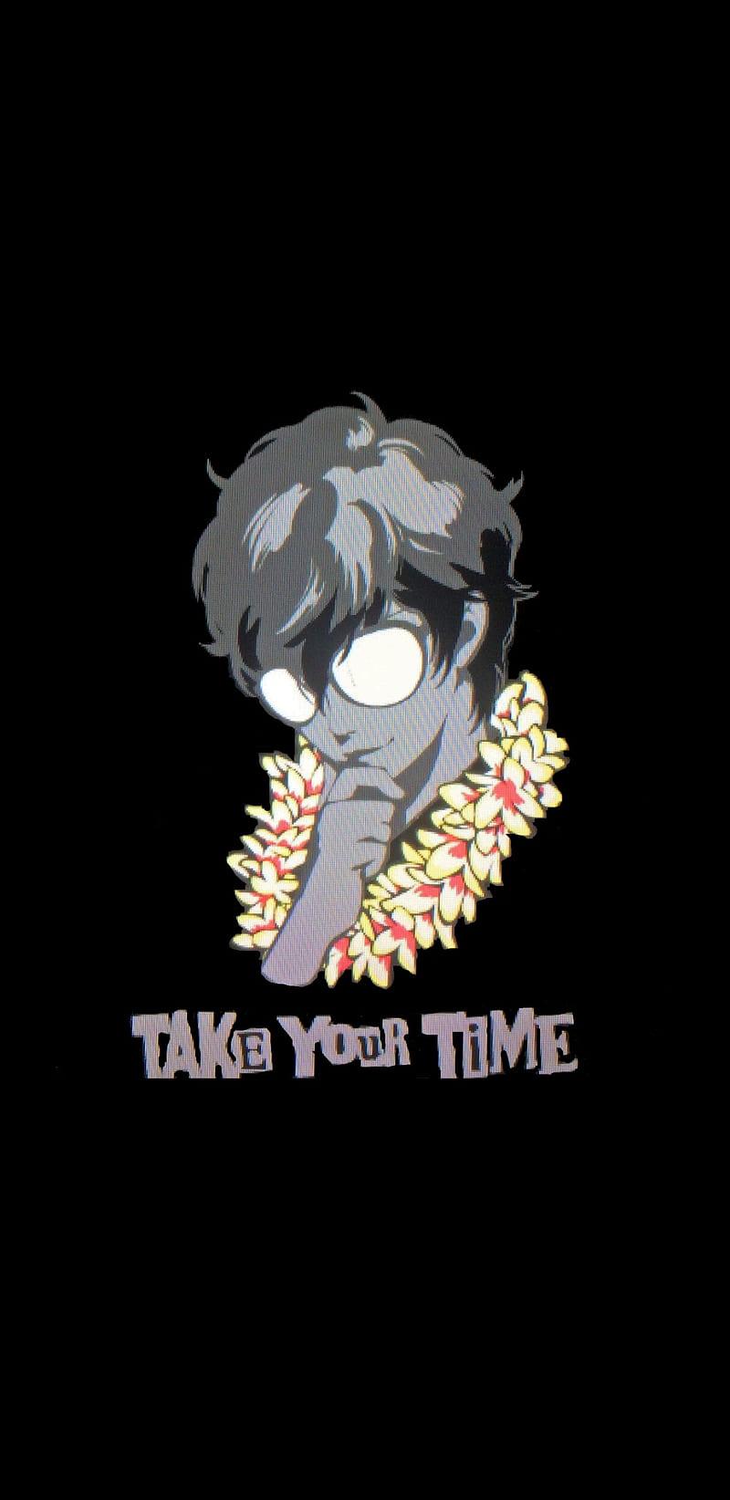 800x1644 Take your time, joker, panther, person, persona skull, HD phone wallpaper