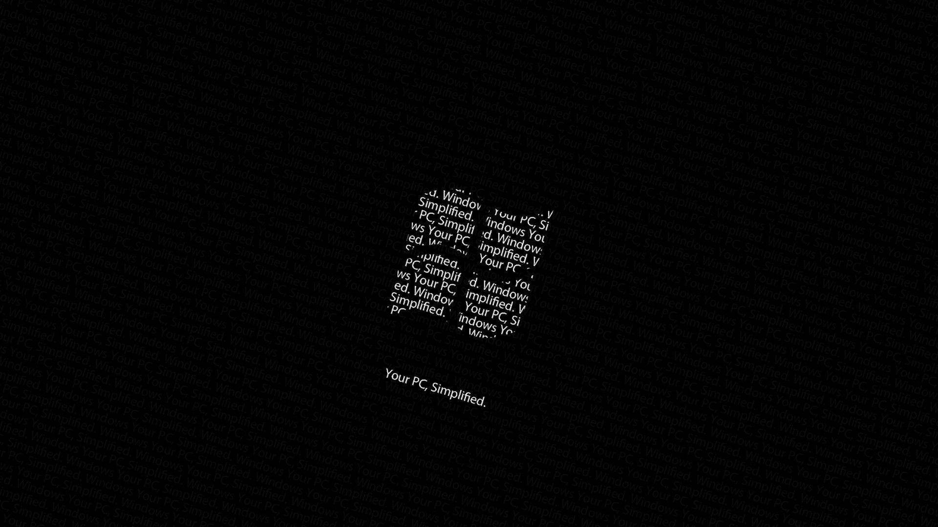 1920x1080 Download Black Minimalist Windows MacBook Pro Aesthetic Wallpaper