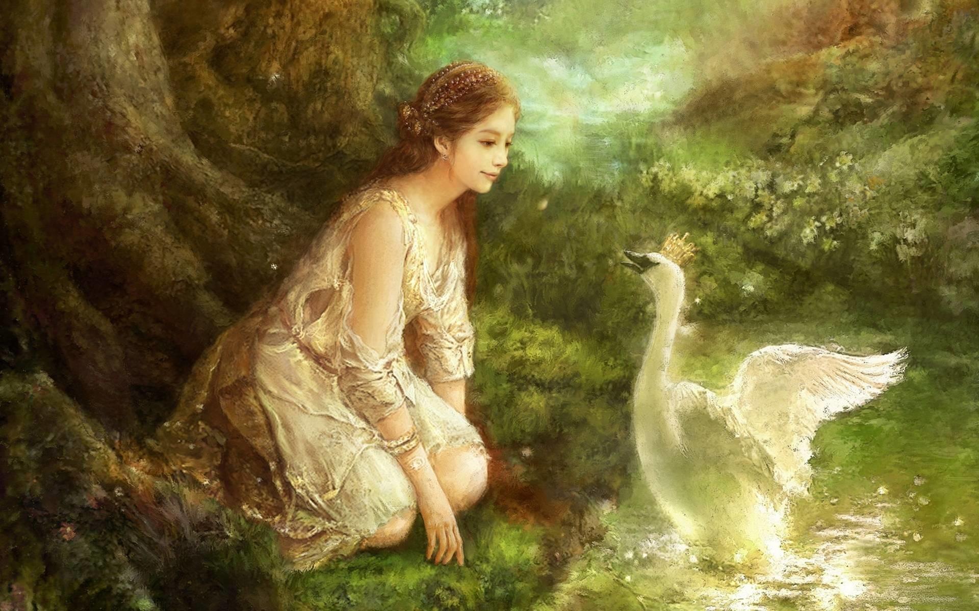 1920x1200 Medieval Princess Wallpaper