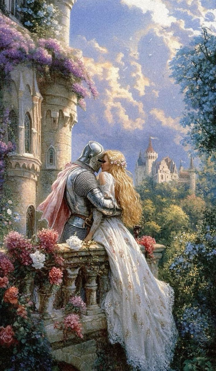 736x1261 Medieval romance. Romance art, Fairytale art, A princess