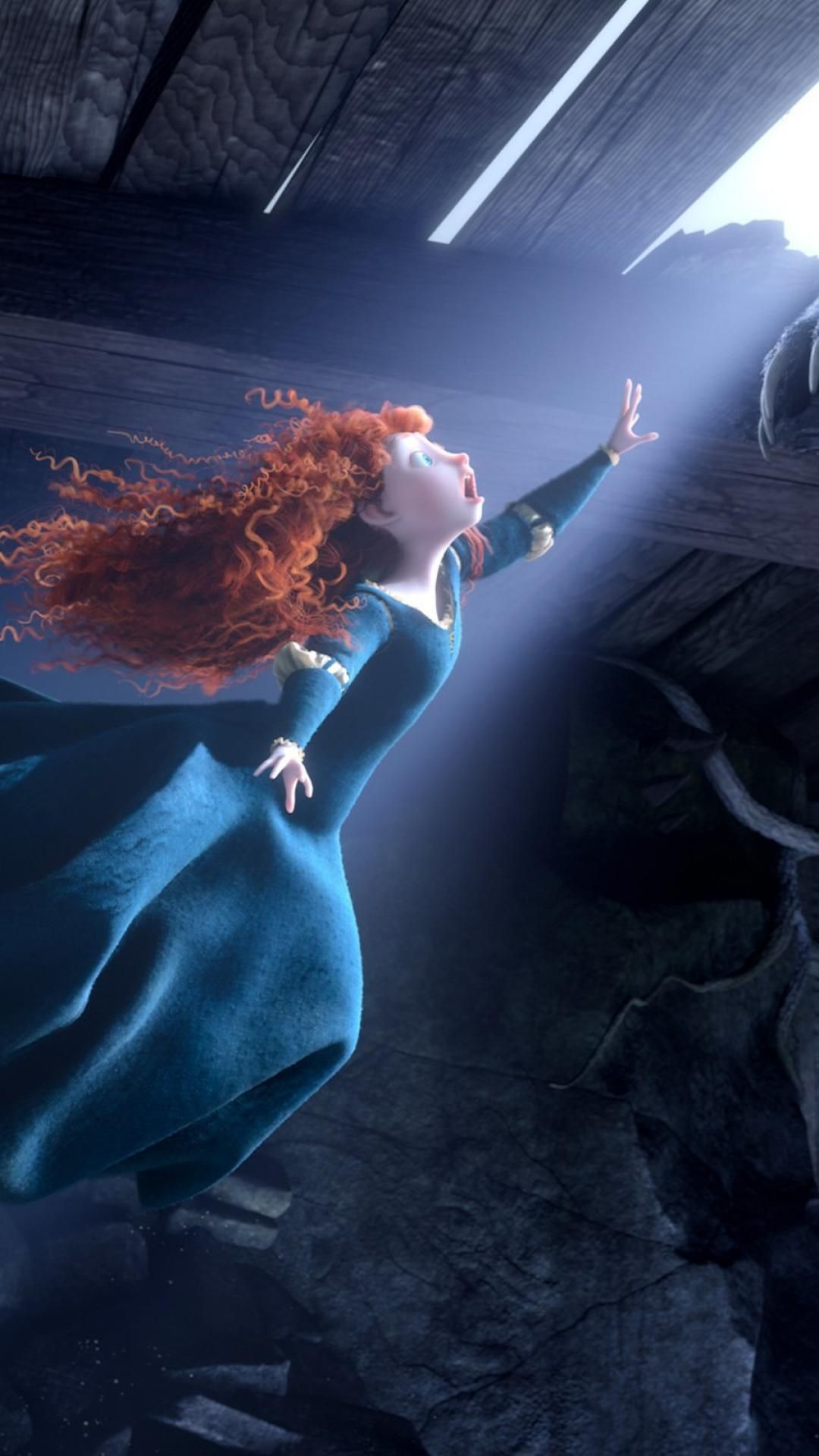 1080x1920 Princess Merida (Brave) Wallpaper