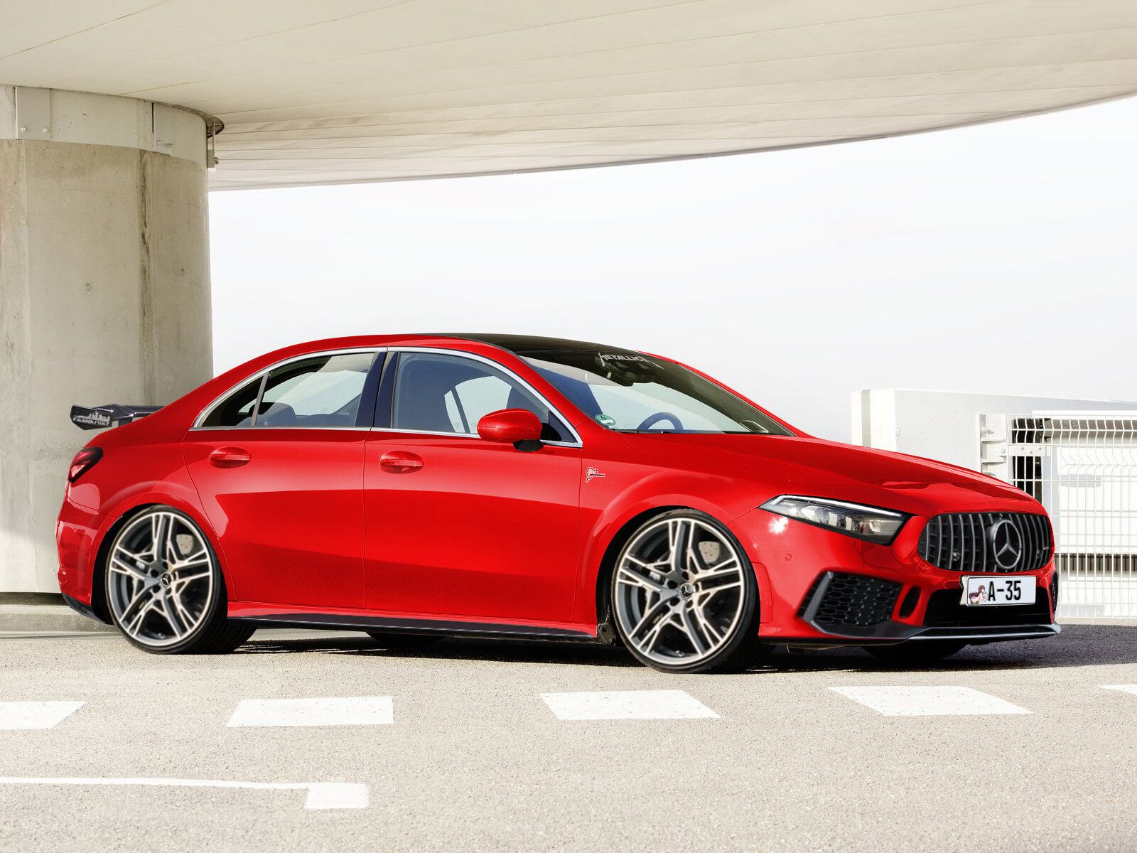 1600x1200 Customized Mercedes Benz A35 AMG Sedan