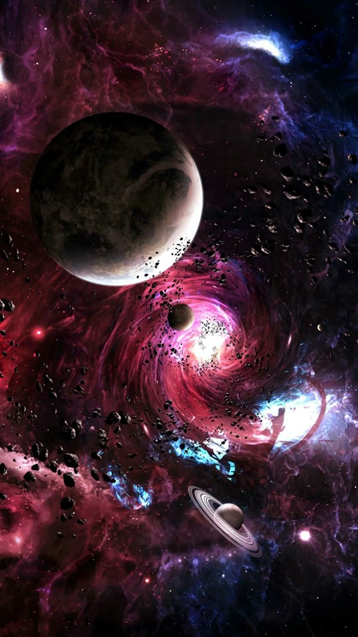 736x1308 An artistic expression of space. #space #art #artwork #beautiful #artistic