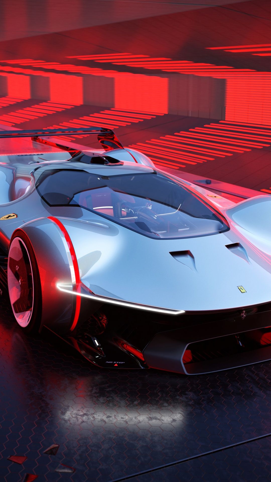 1080x1920 Ferrari Vision Gran Turismo Wallpaper 4K, Gran Turismo 7