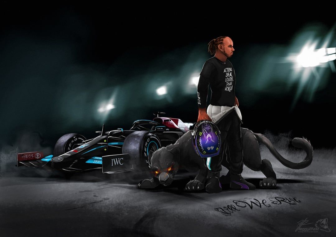 1080x763 Lewis Hamilton Still we Rise fanart!