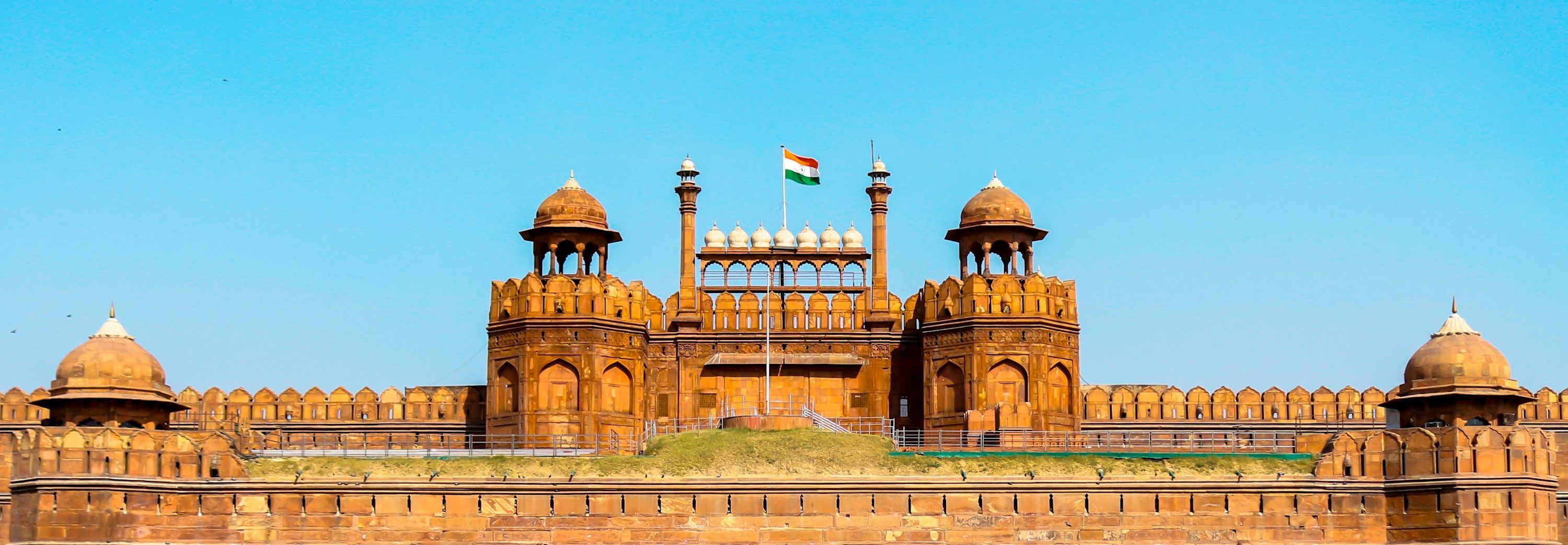 3000x1042 Red Fort Picture. Download Free Image
