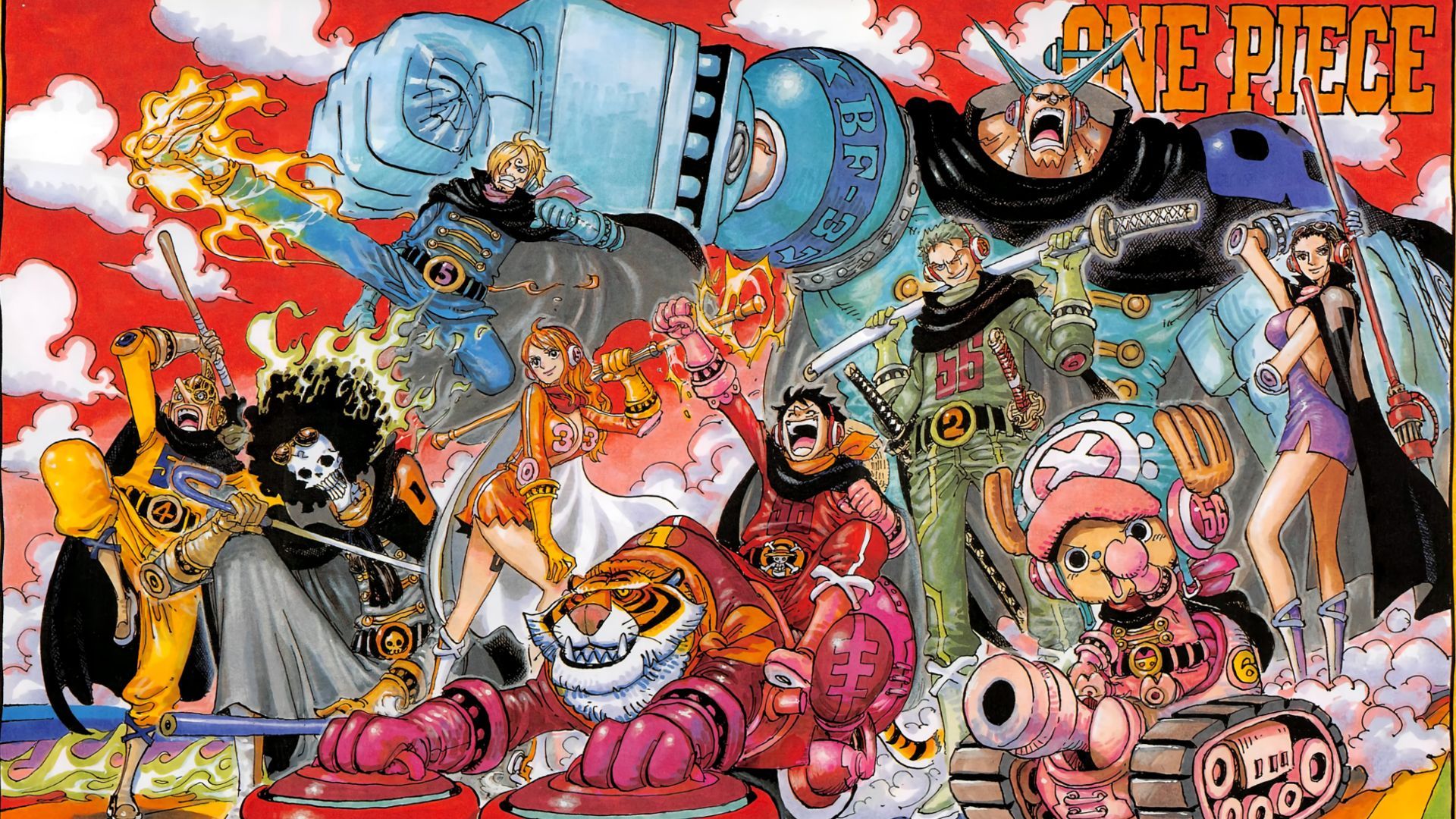 1920x1080 Phone wallpaper: Germa 66 (One Piece), Anime, One Piece 458791
