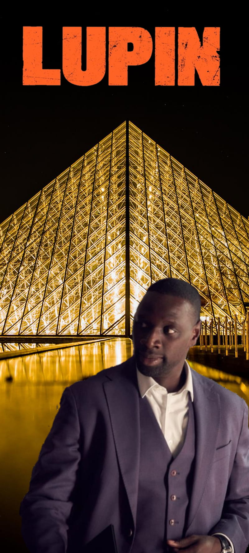 800x1778 Lupin louvre, louvre, lupin, netflix, omar sy, HD phone wallpaper