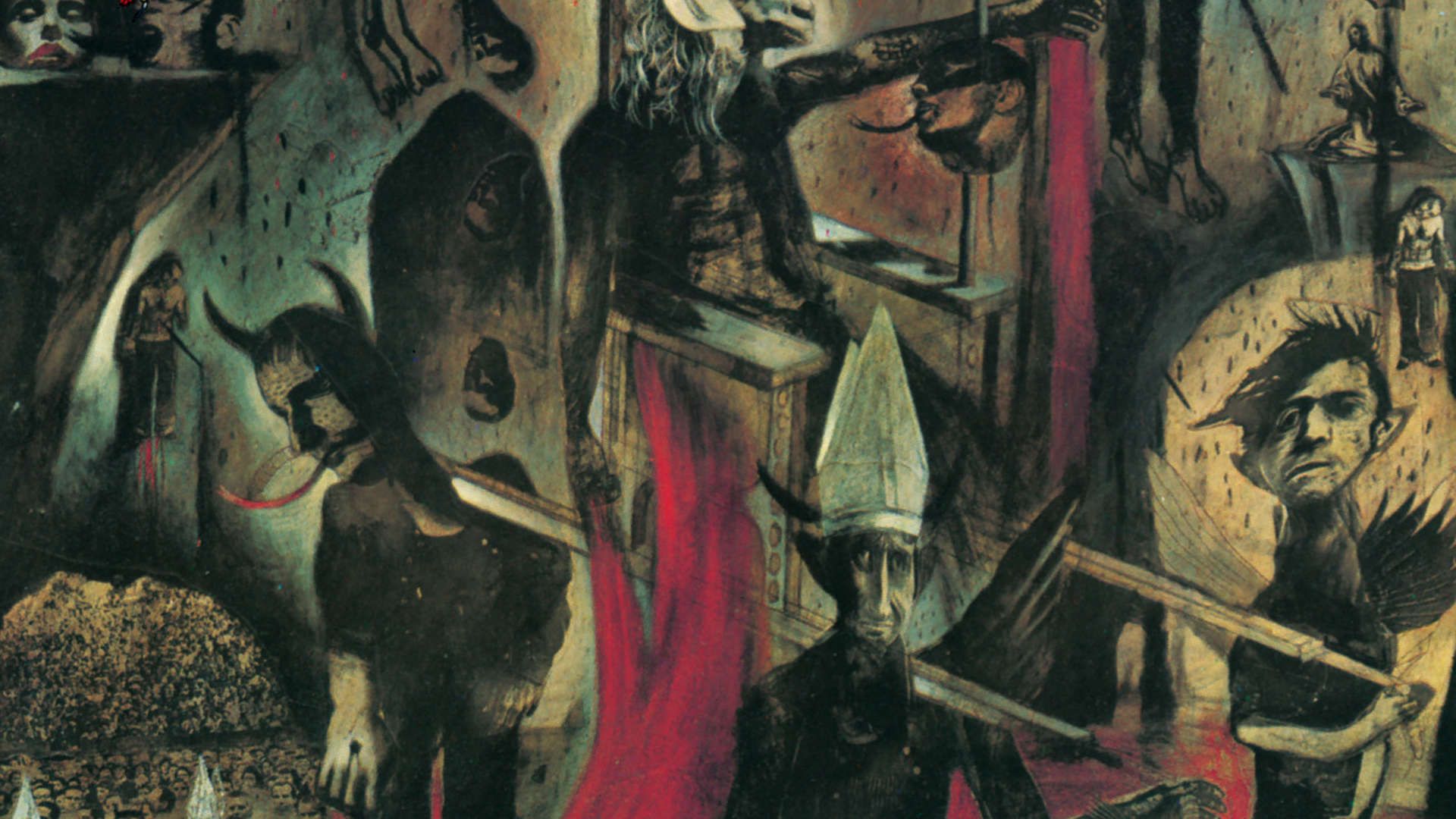 1920x1080 Slayer in Blood (Textile Poster)