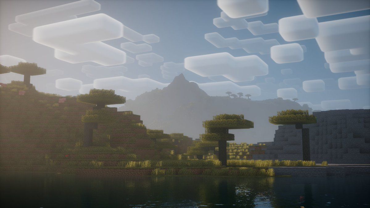 1200x675 Skull_fury on X: Shaders: Nostalgia #minecraft #wallpaper #minecraftwallpaper #minecraftlandscapes #VirtualPhotography #thewildupdate #savanna #mountains / X