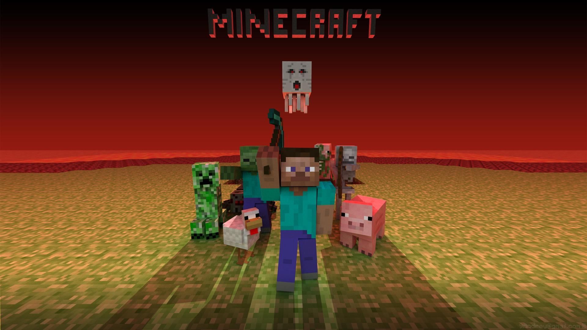 1920x1080 Is there a nostalgic Minecraft wallpaper for phones?