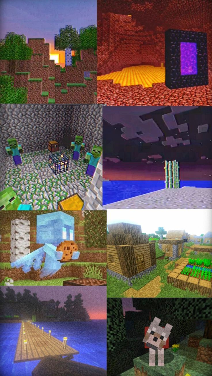 736x1304 Minecraft Nostalgia !!
