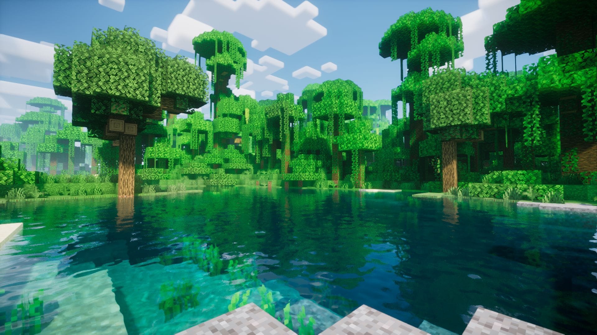 1920x1080 How to get the Minecraft Nostalgia shader