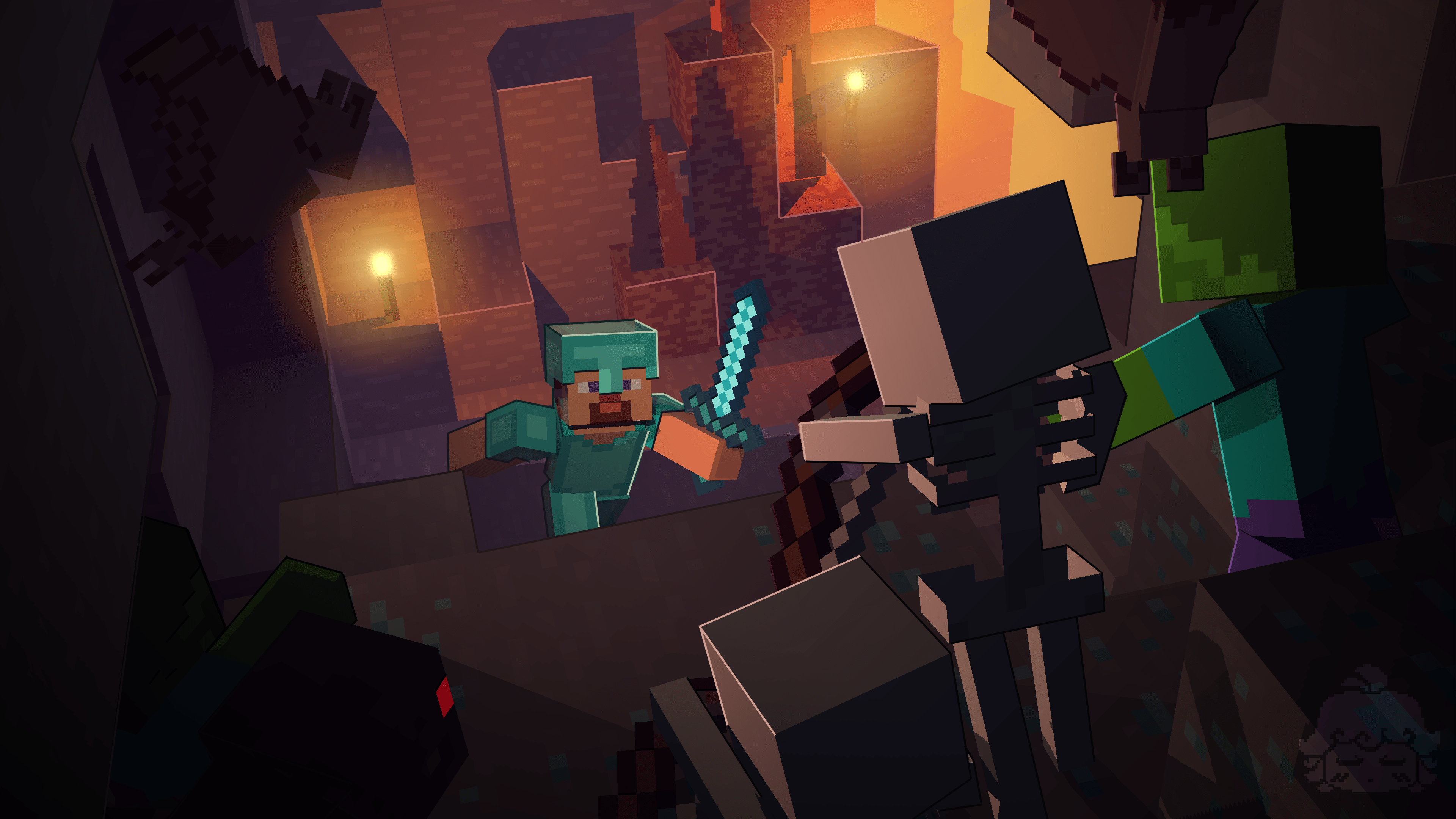 3840x2160 Wallpaper For Ps Minecraft I Made Nostalgic Wallpaper! Let's Celebrate Minecraft15 One More