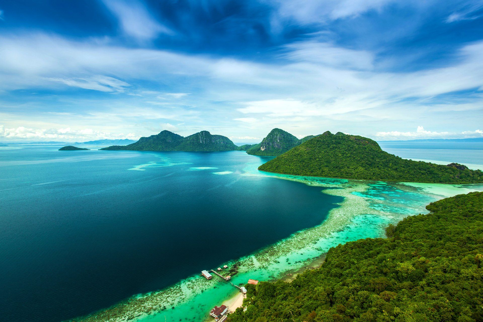 1920x1280 Malaysia Island Ocean