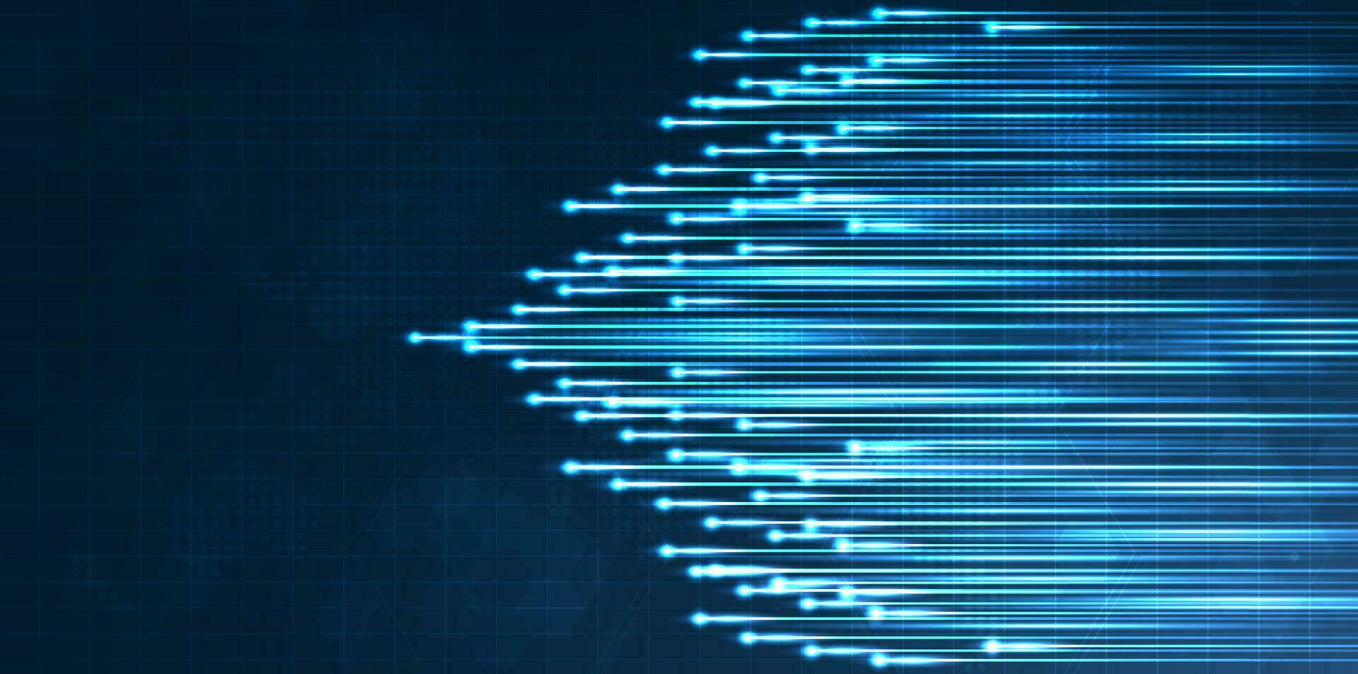 1920x953 Blue Light Streak, Fiber Optic, Speed Line, Futuristic Background For 5g Or 6g Technology Wireless Data Transmission, High Speed Internet In Abstract. Internet Network Concept. Vector Design