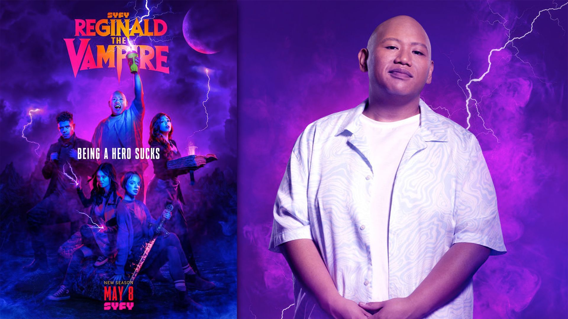 1920x1080 Reginald the Vampire Season 2: Meet Jacob Batalon (Reginald)