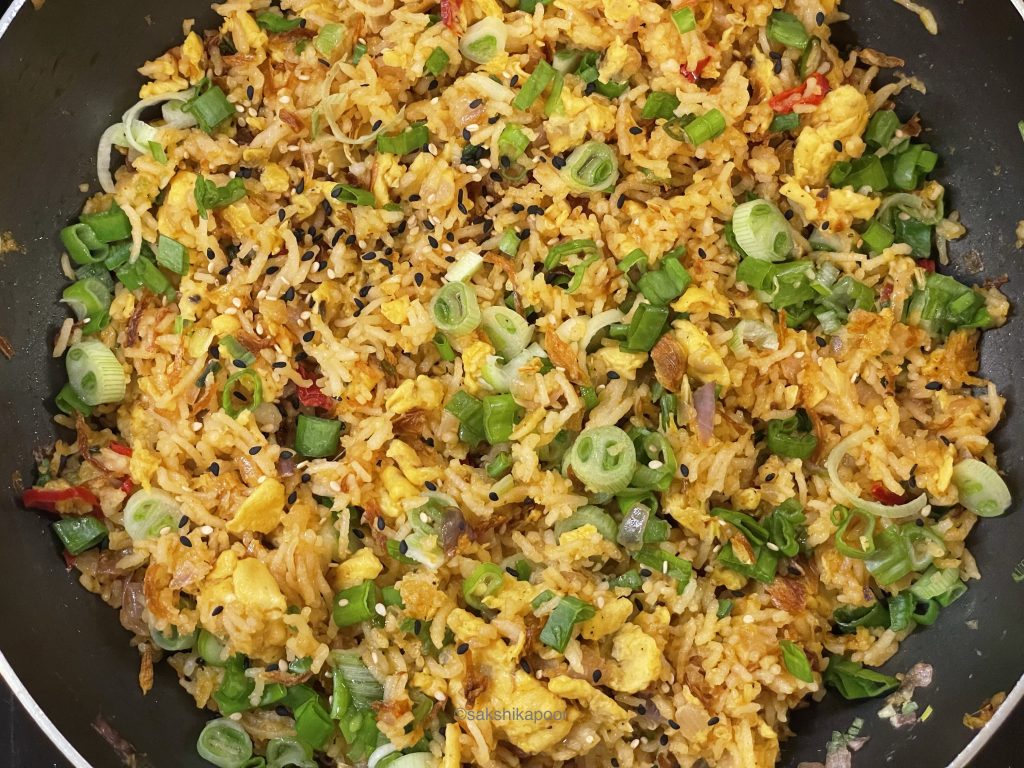 1024x768 No fuss Egg Fried Rice