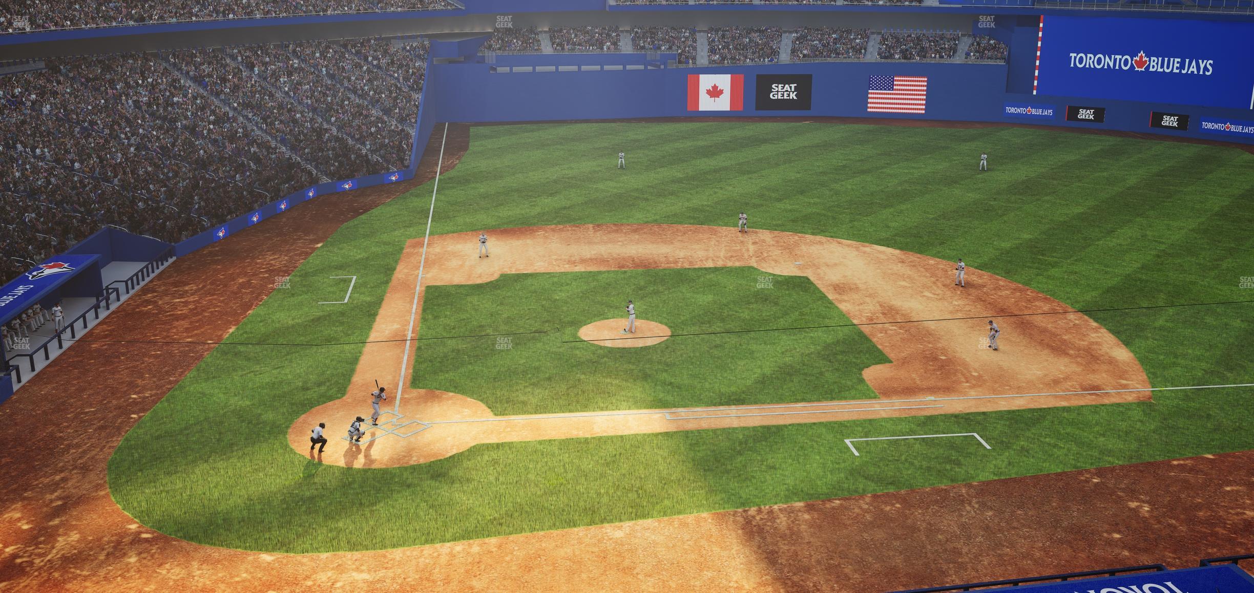 2448x1158 Rogers Centre Suite 323 Seat View