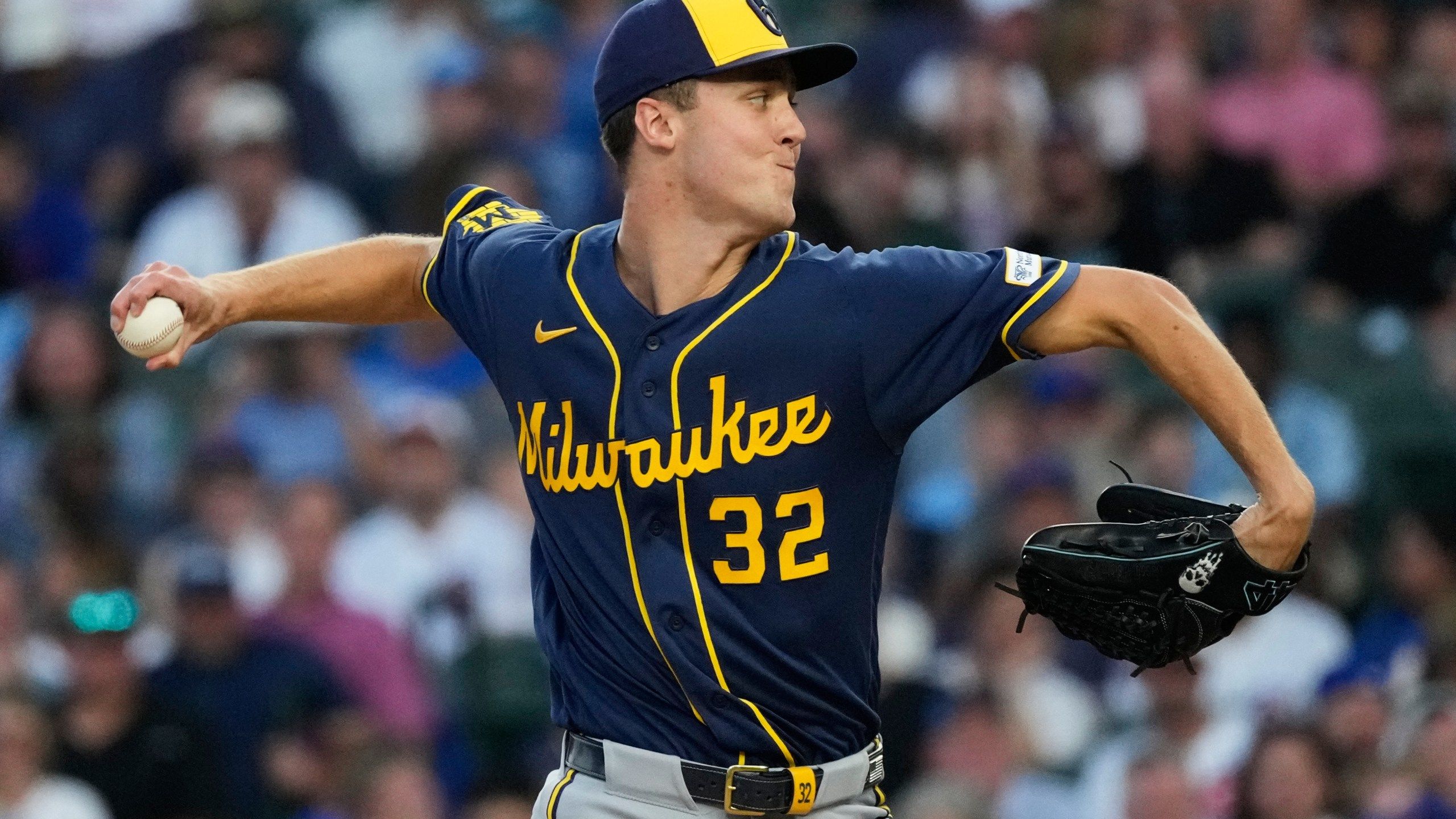 2560x1440 Brewers' Jacob Misiorowski Matches Career Worsts In Runs Allowed And Walks In Rough Start Vs. Cubs. Eyewitness News (WEHT WTVW)
