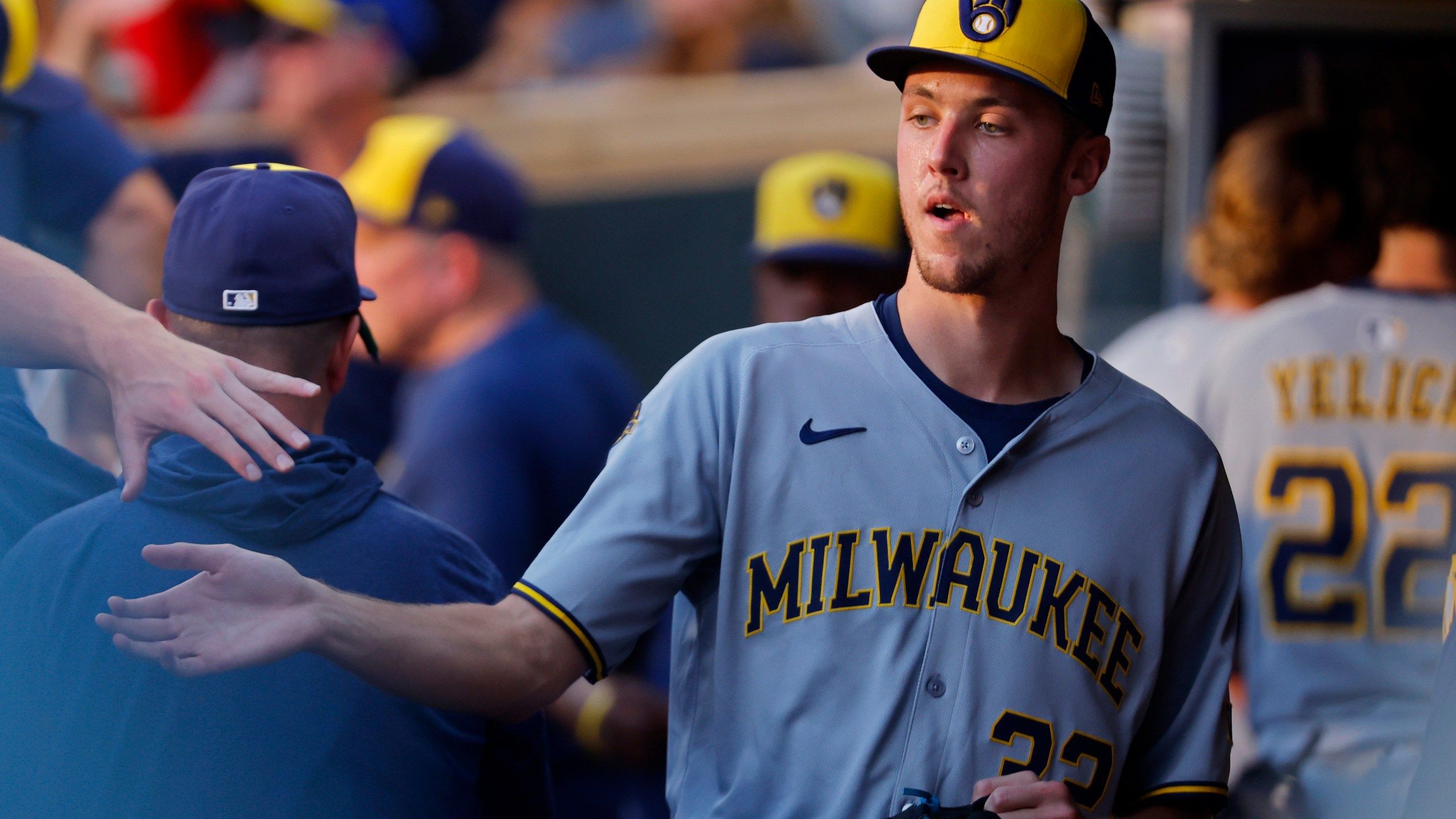 2560x1440 Brewers' Jacob Misiorowski Loses Perfect Game, No Hit Bid In 7th Vs. Twins In 2nd Career Start