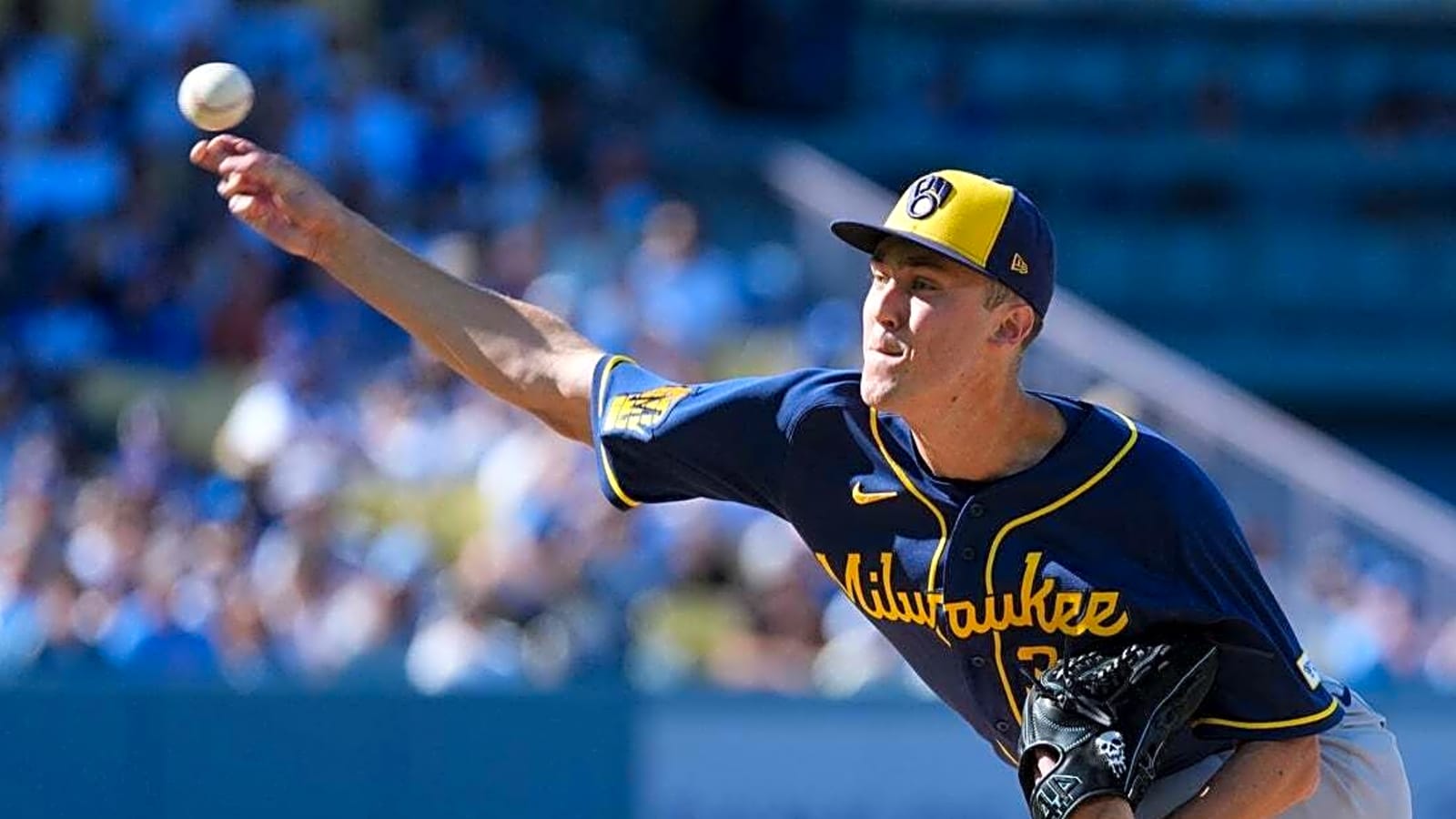1600x900 Jacob Misiorowski helms Brewers&; shutdown of Dodgers