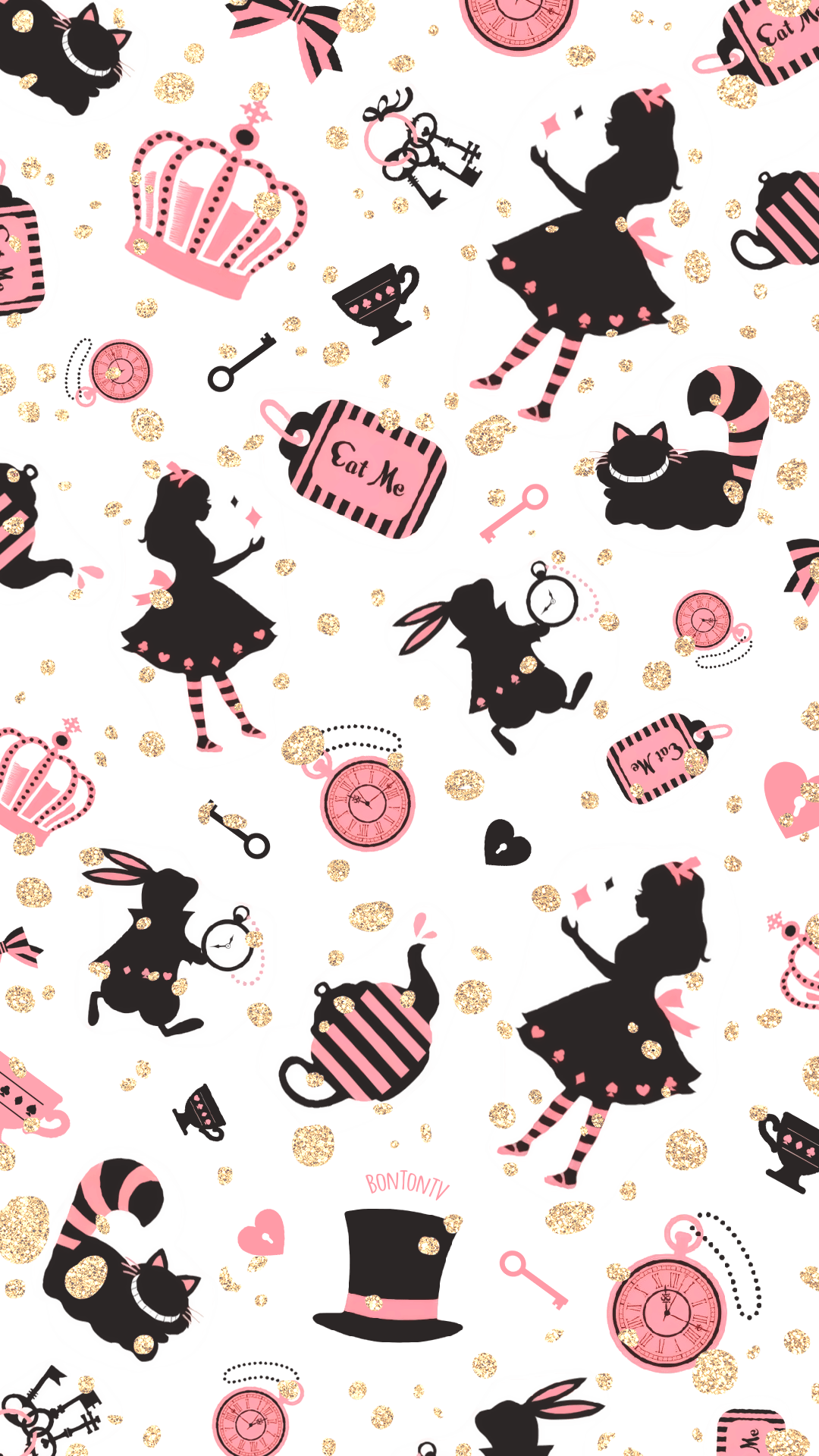 1080x1920 Alice In Wonderland Android Wallpaper