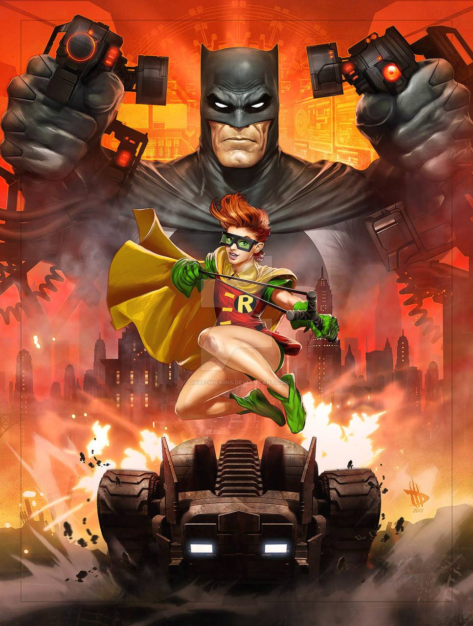 967x1280 Dark Knight Returns wallpaper