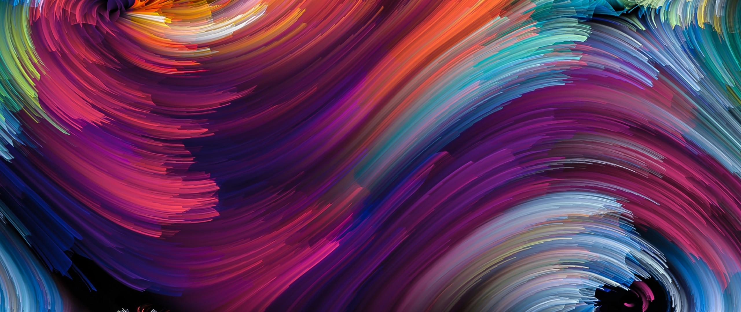 2560x1080 Exploding Gradient Colors 2560x1080 Resolution Wallpaper, HD Artist 4K Wallpaper, Image, Photo and Background