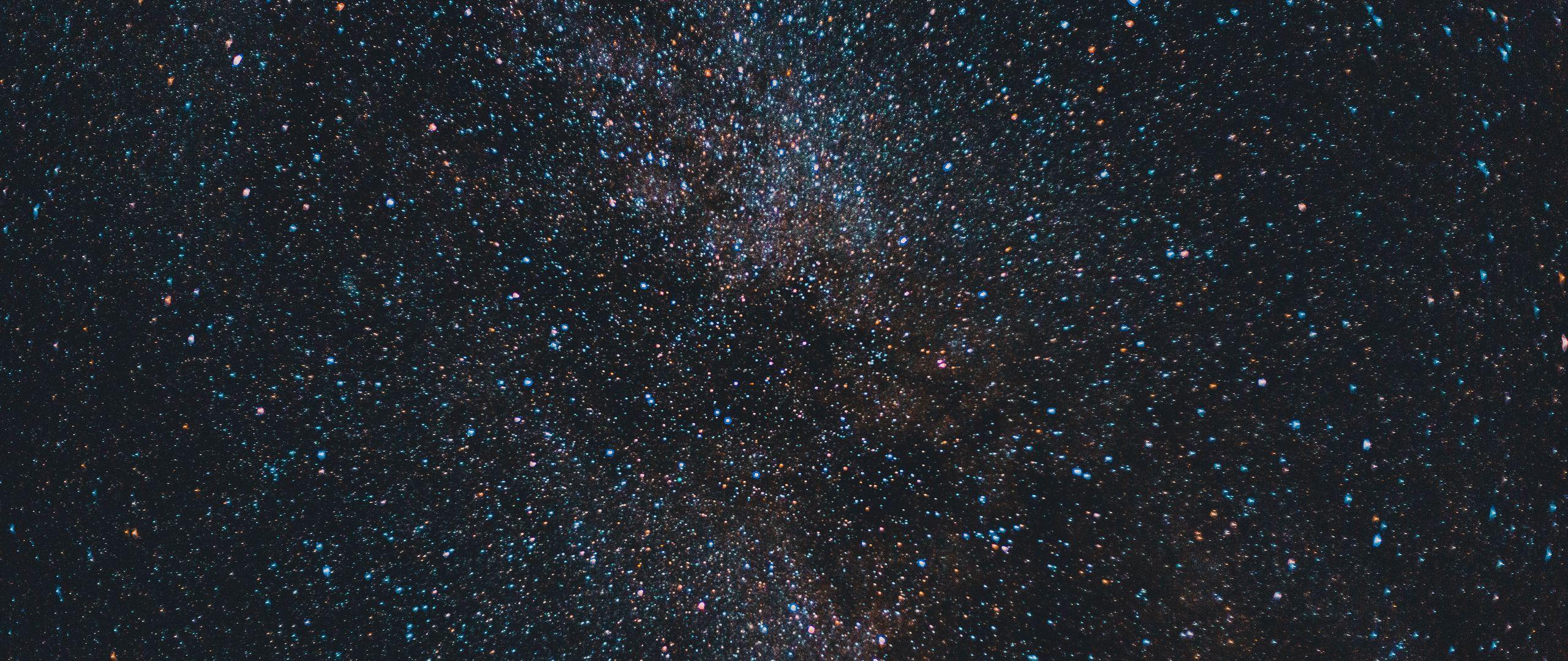 2560x1080 Download wallpaper 2560x1080 stars, space, galaxy dual wide 1080p HD background