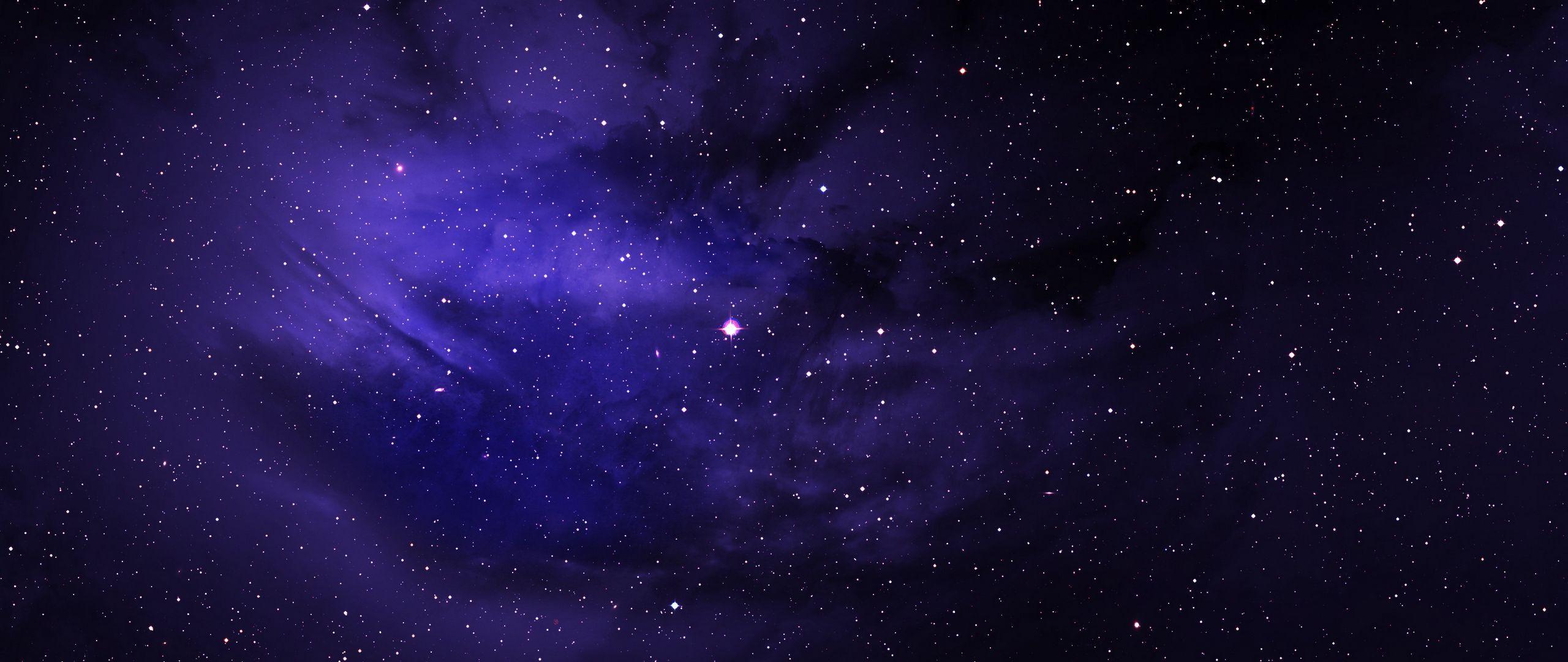 2560x1080 Download wallpaper 2560x1080 stars, space, galaxy dual wide 1080p HD background. HD background, Galaxy, Wallpaper pc