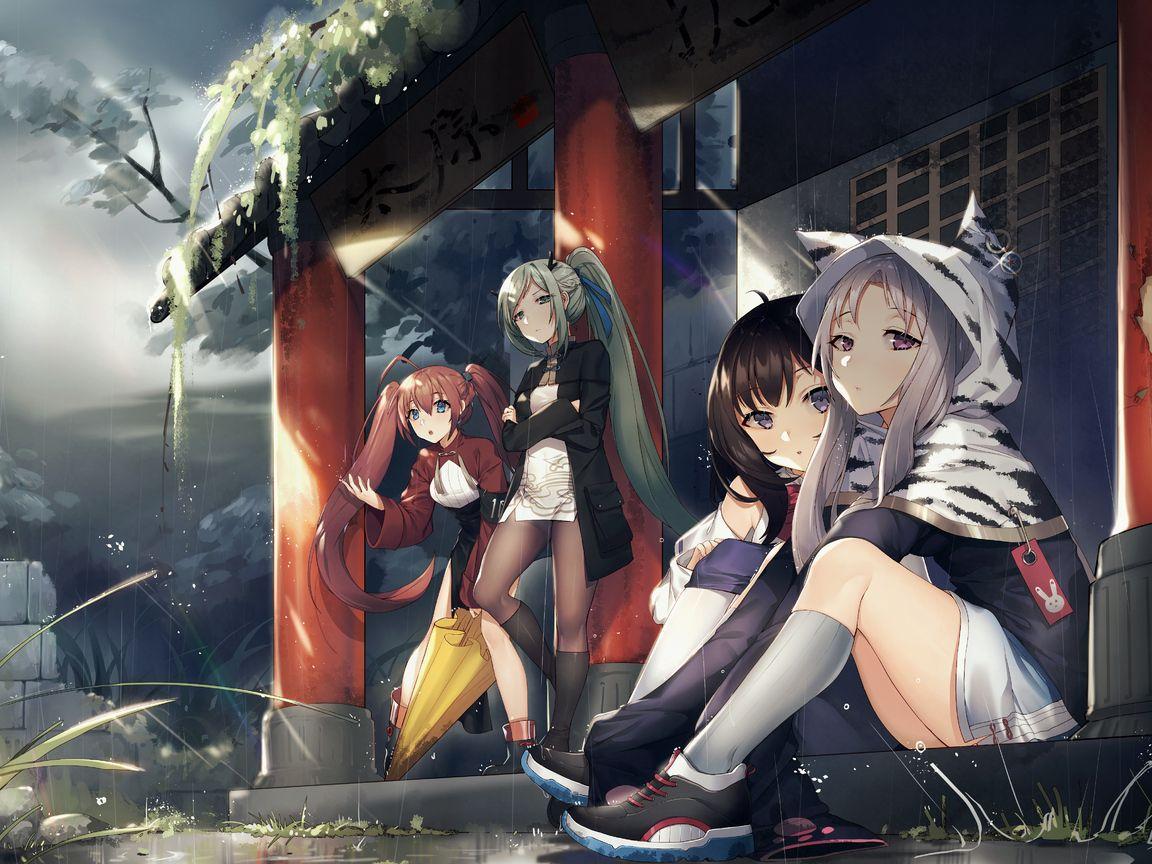 1152x864 Bored Anime Girls 4k 1152x864 Resolution HD 4k Wallpaper, Image, Background, Photo and Picture