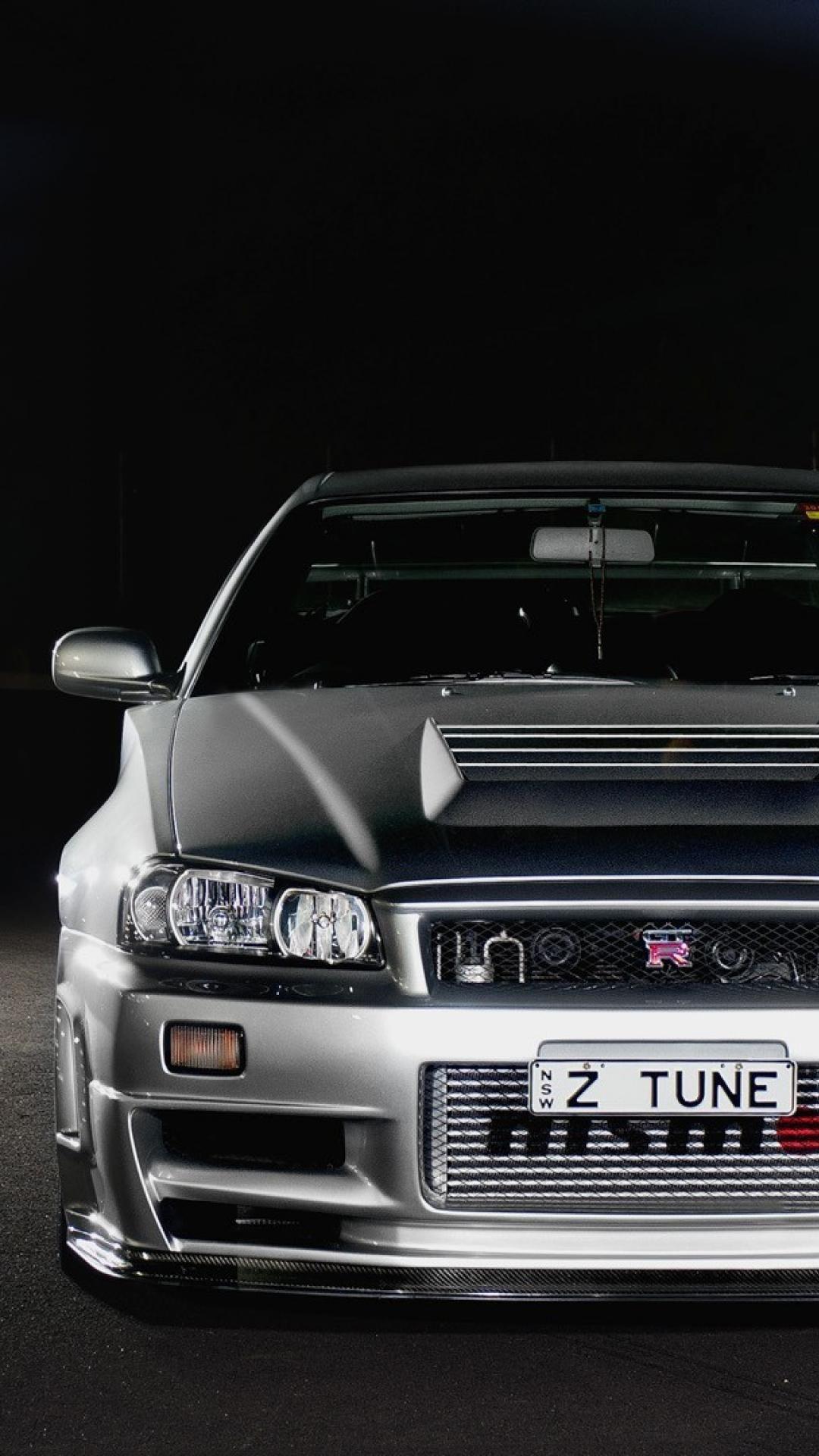 1080x1920 Wallpaper Car Nissan Skyline Gtr