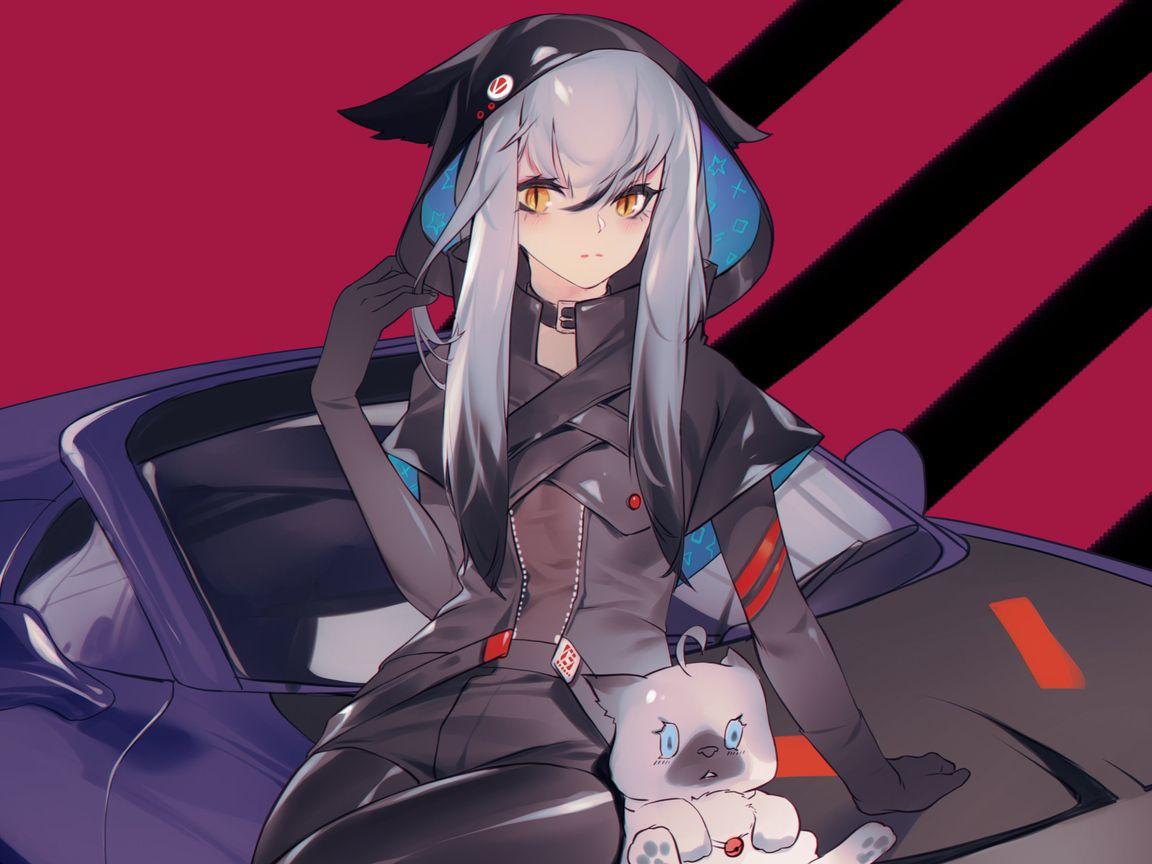 1152x864 Lambo Anime Girl 4k 1152x864 Resolution HD 4k Wallpaper, Image, Background, Photo and Picture