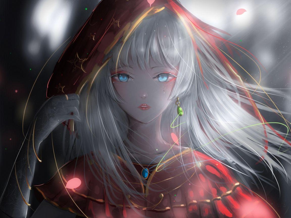 1152x864 Download 1152x864 wallpaper red hood, beautiful, anime girl, standard 4: fullscreen, 1152x864 HD image, background, 18721