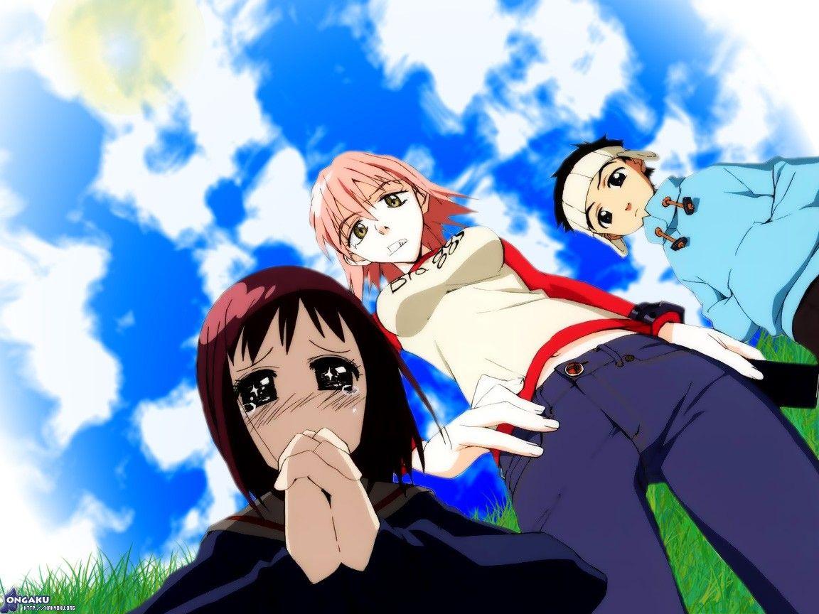 1152x864 Anime FLCL Anime Girls Wallpaper:1152x864