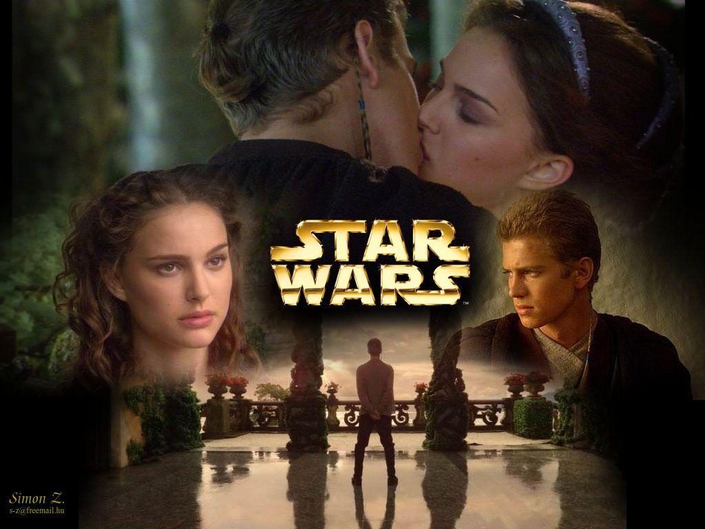 1024x768 Star Wars Anakin And Padme Wallpaper