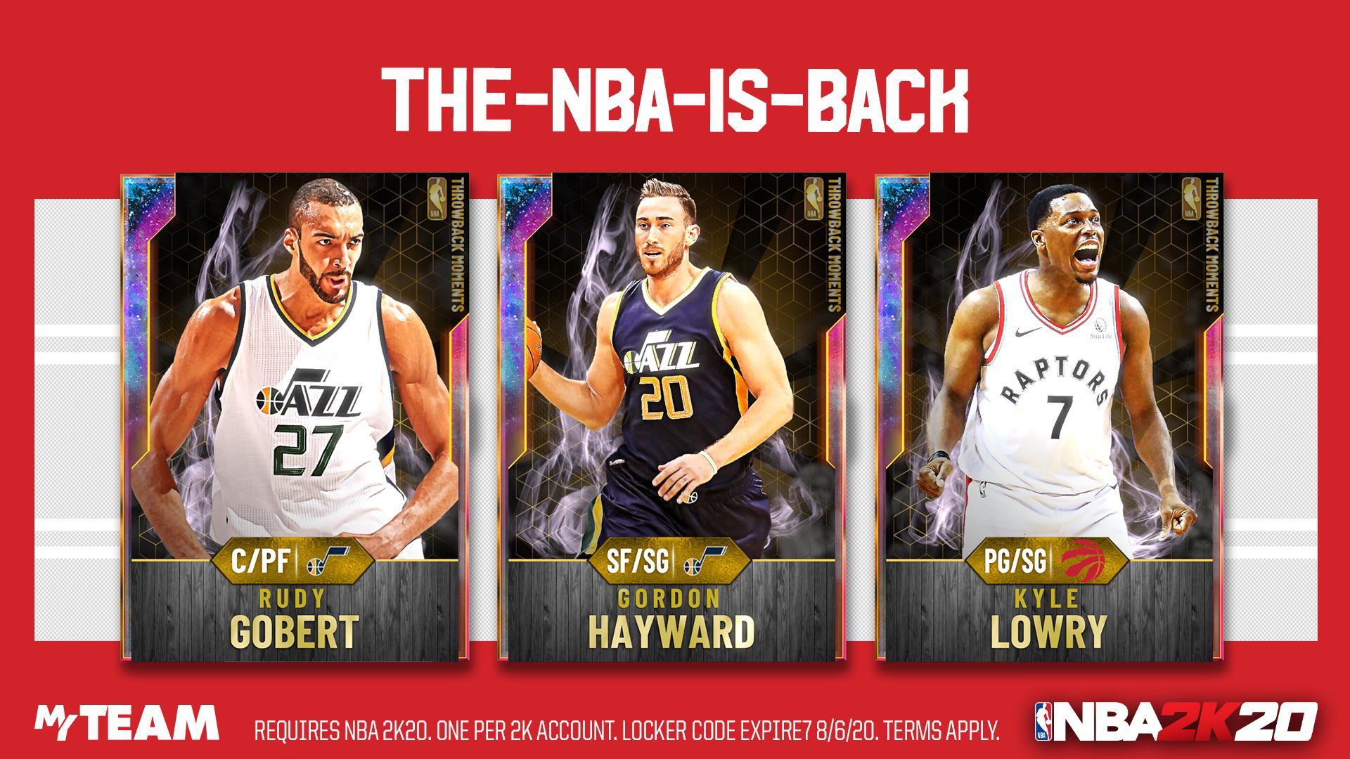 1920x1080 Locker code for GO Rudy Gobert, GO Gordon Hayward, or GO Kyle Lowry
