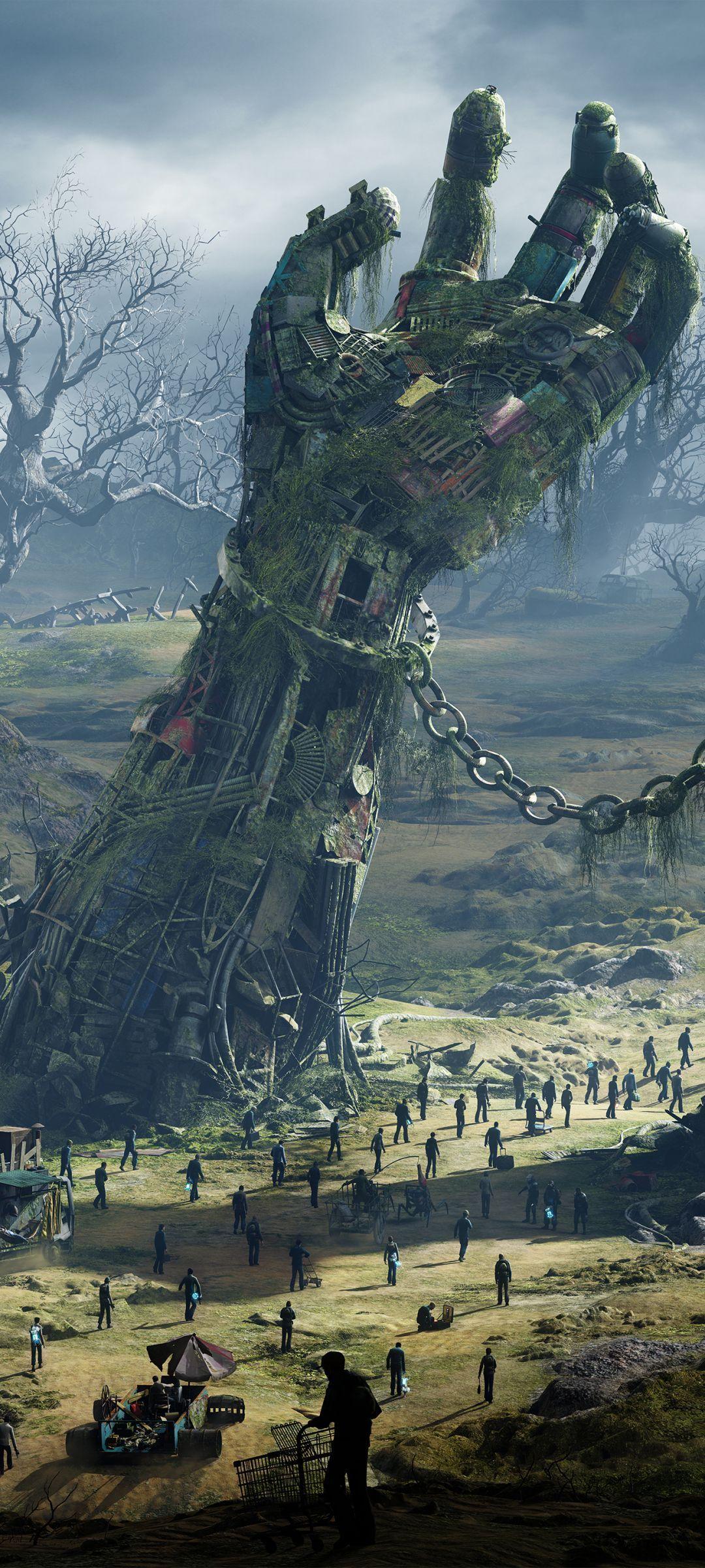1080x2400 Artistic hand fantasy mobile wallpaper. Mobile wallpaper, Wallpaper, Tablet wallpaper