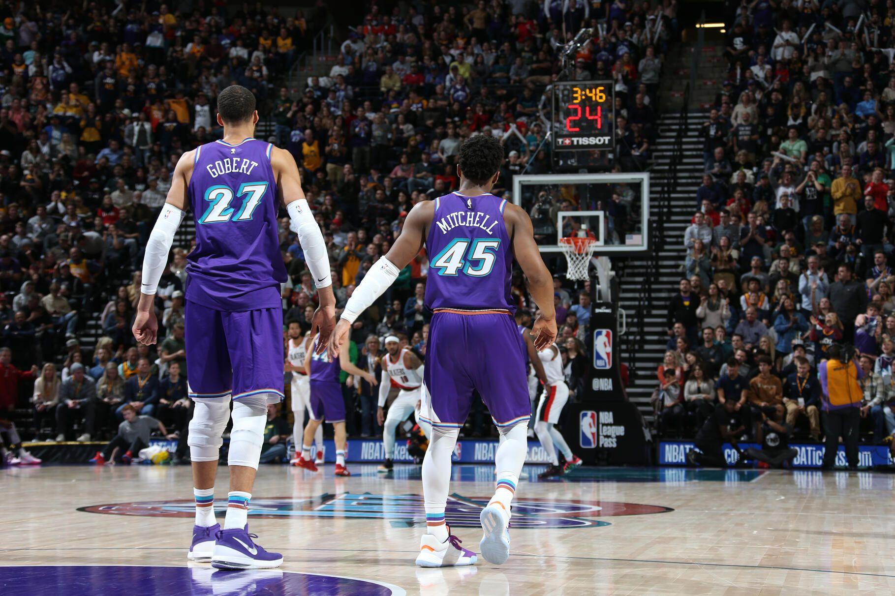 1819x1212 Donovan Mitchell And Rudy Gobert Will Play For Team Giannis In The 2020 NBA All Star Game