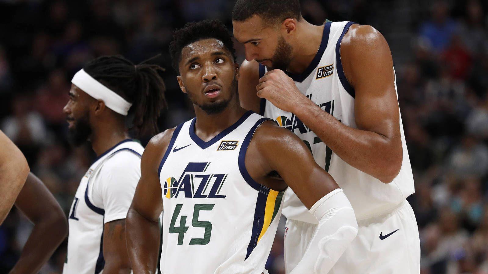 1600x900 Donovan Mitchell comments on relationship with Rudy Gobert