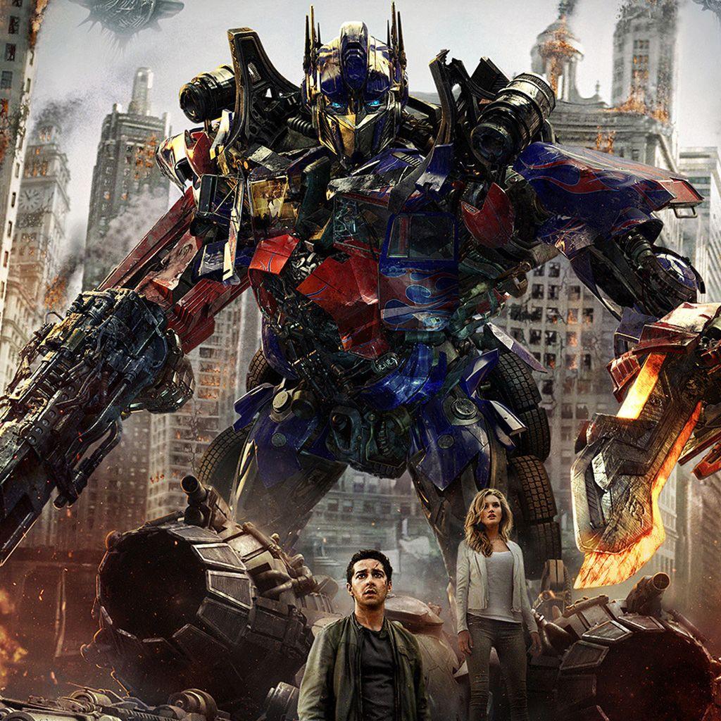 1024x1024 Transformers 3 Dark of the Moon Wallpaper for iPad and iPad2 (1024 x 1024 pixels)