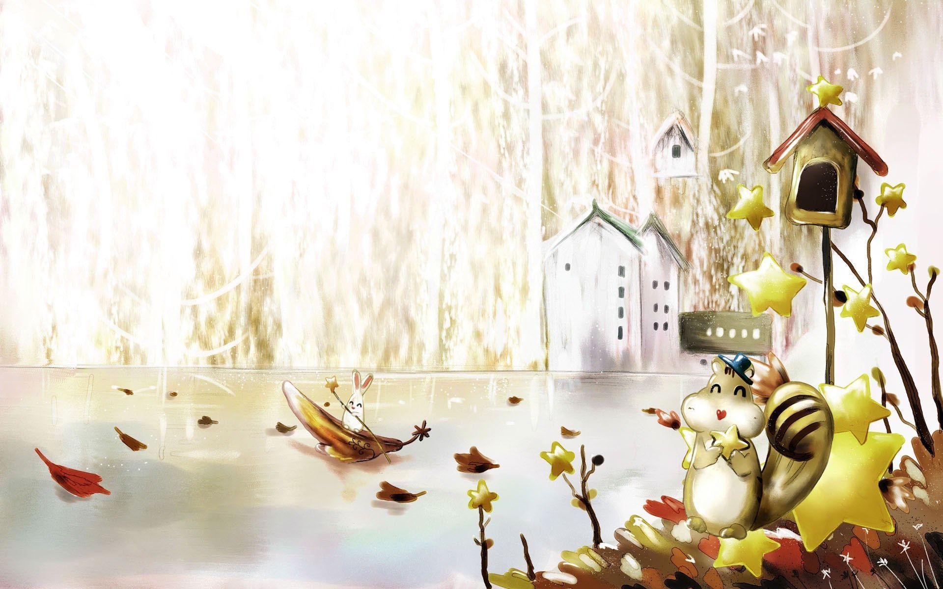 1920x1200 Birdhouse Wallpaper