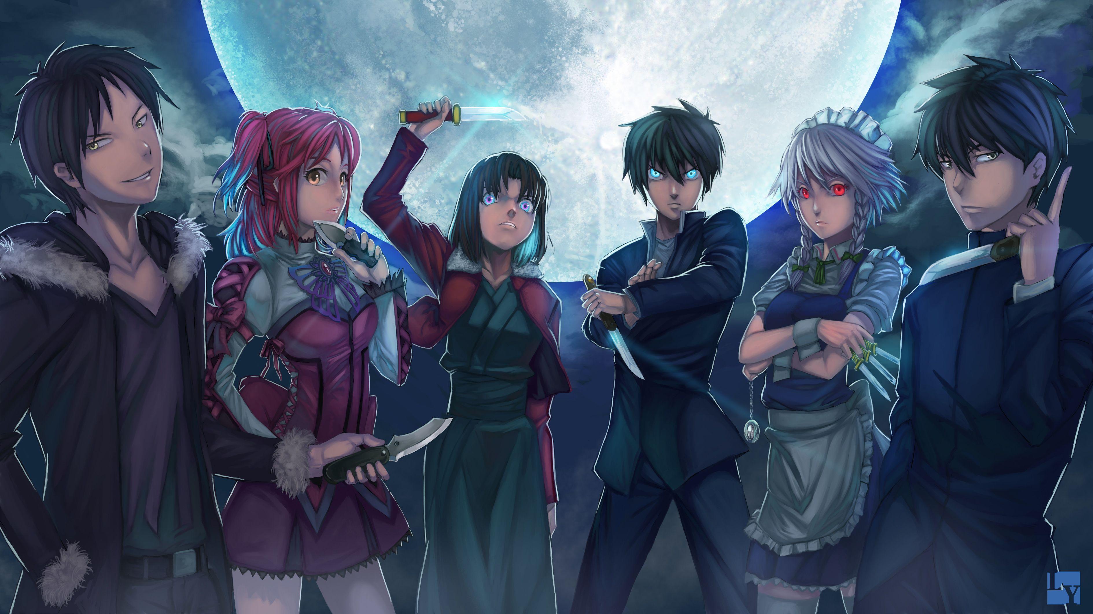3779x2125 Tsukihime (Lunar Legend Moon Princess), Wallpaper Anime Image Board