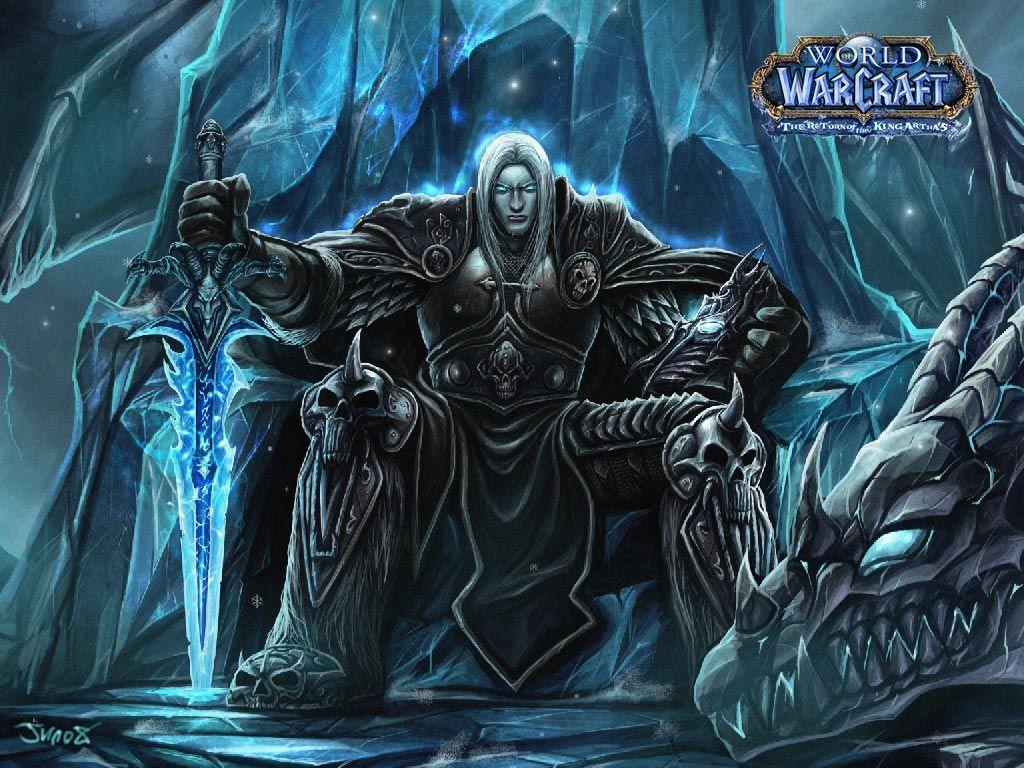 1024x768 Death Knight HD Wallpaper