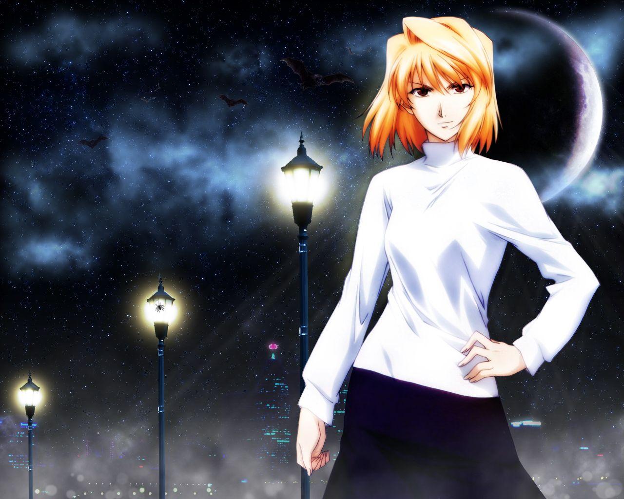 1280x1024 Shingetsutan Tsukihime Wallpaper: Lunar Legend