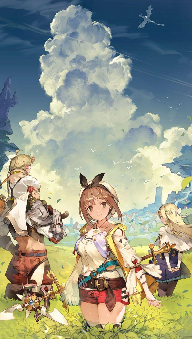 800x1410 Main Visual Art from Atelier Ryza: Ever Darkness & the Secret Hideout #art #artwork #gaming #videogames. Manga illustration, Concept art characters, Character art