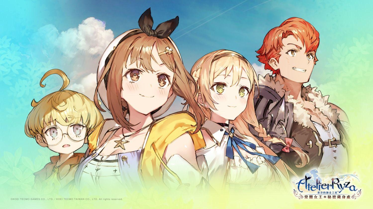 1500x844 toridamono atelier atelier ryza klaudia valentz reisalin stout megane wallpaper