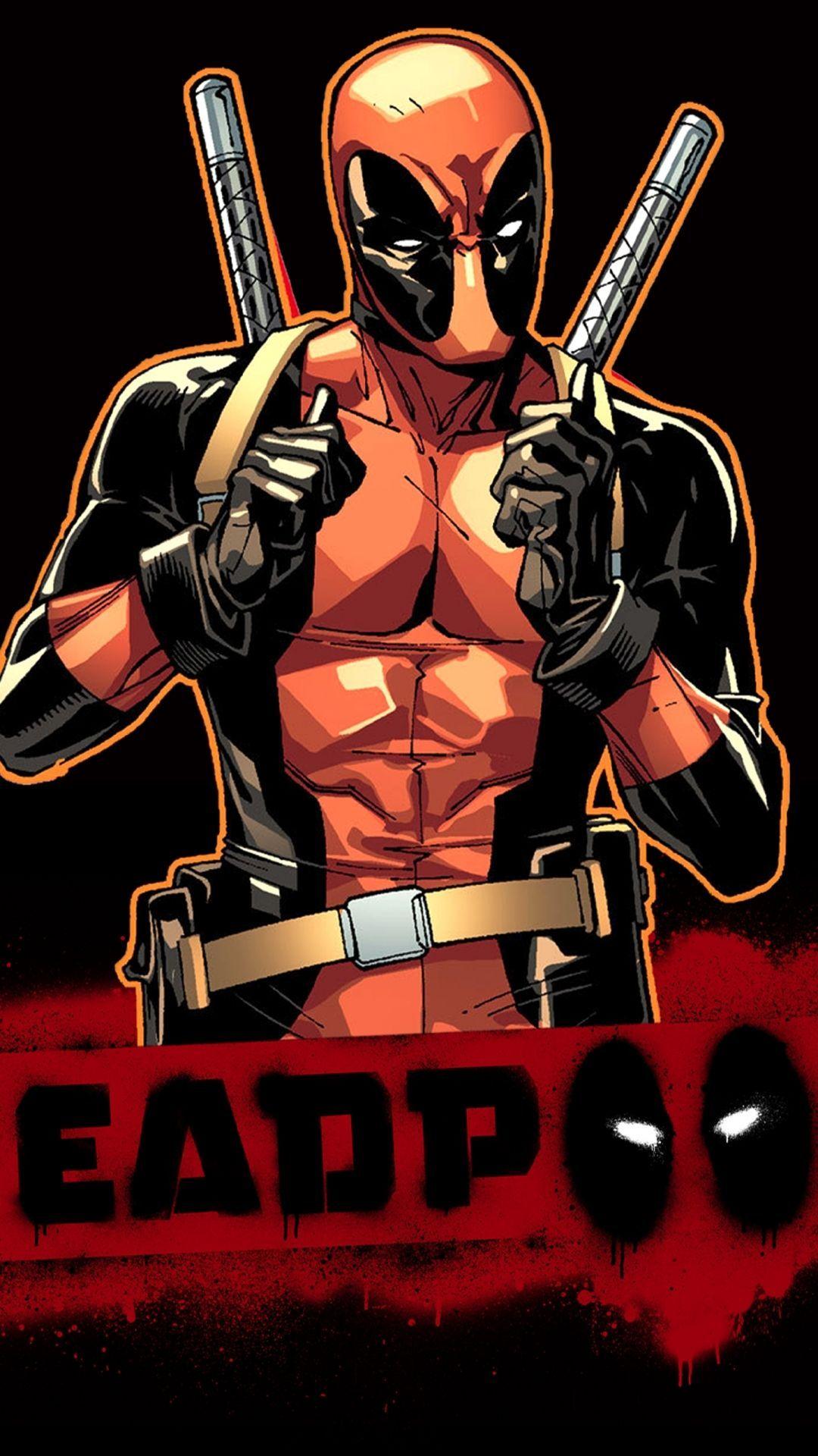 1080x1920 Deadpool iPhone 6 Wallpaper