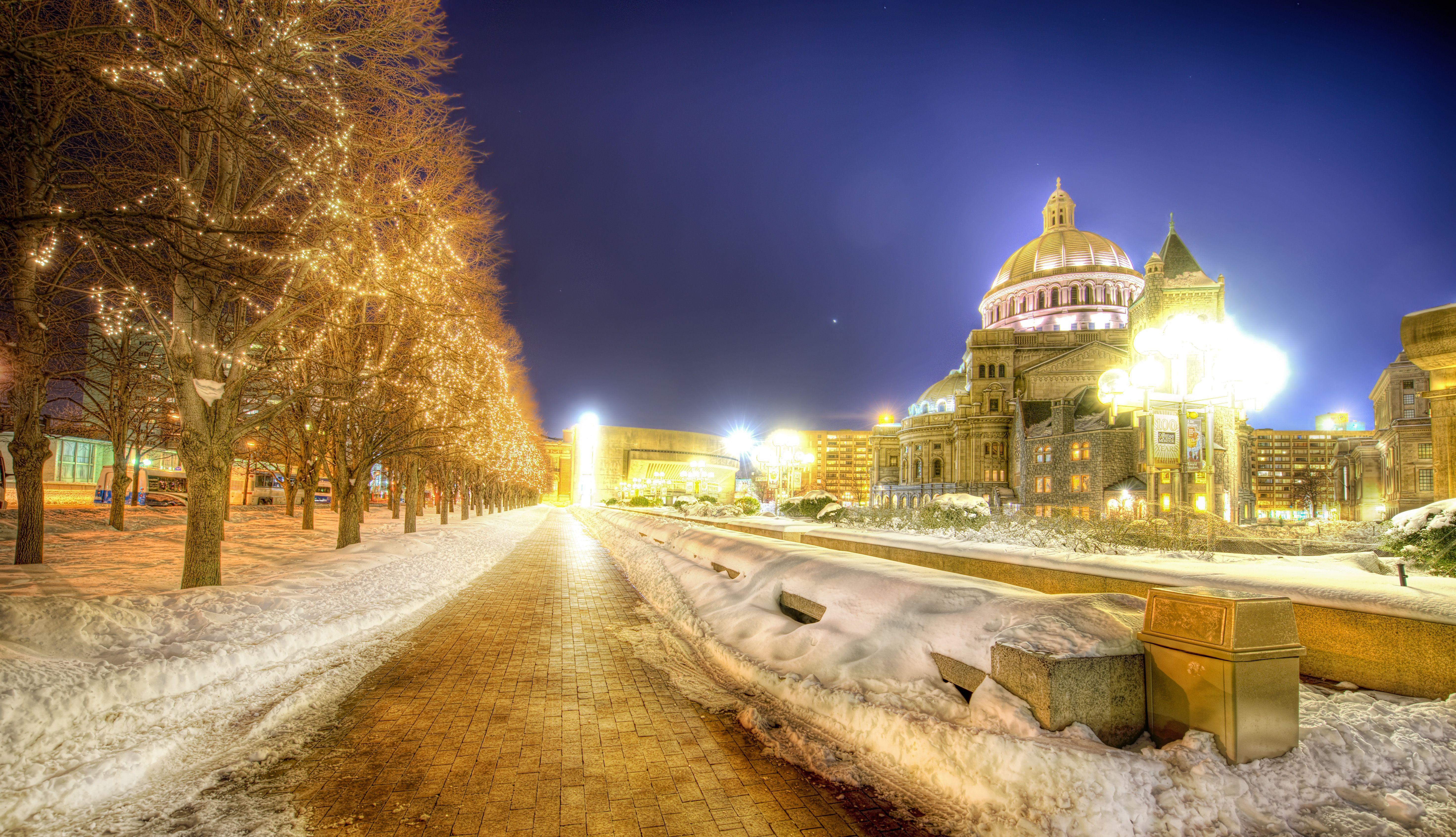 5886x3387 Winter Wallpaper Boston